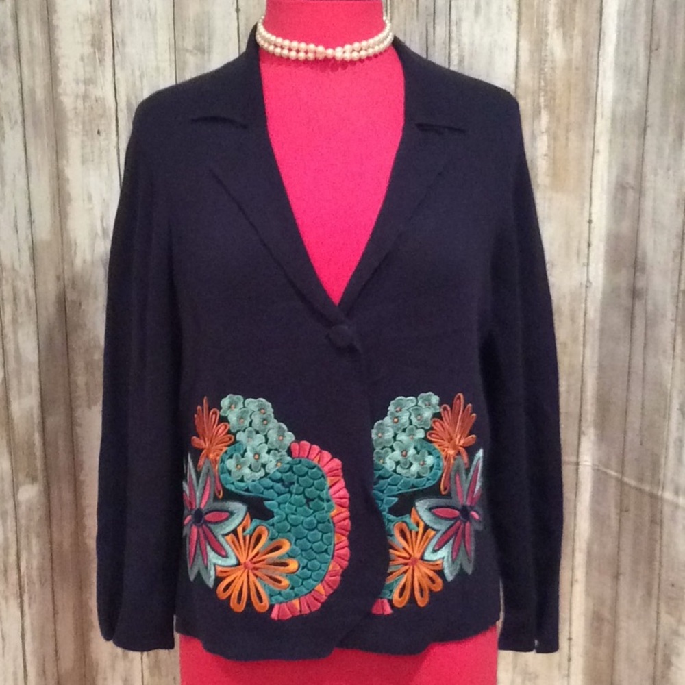 COPY - “LILLY PULITZER” 100% COTTON CARDIGAN